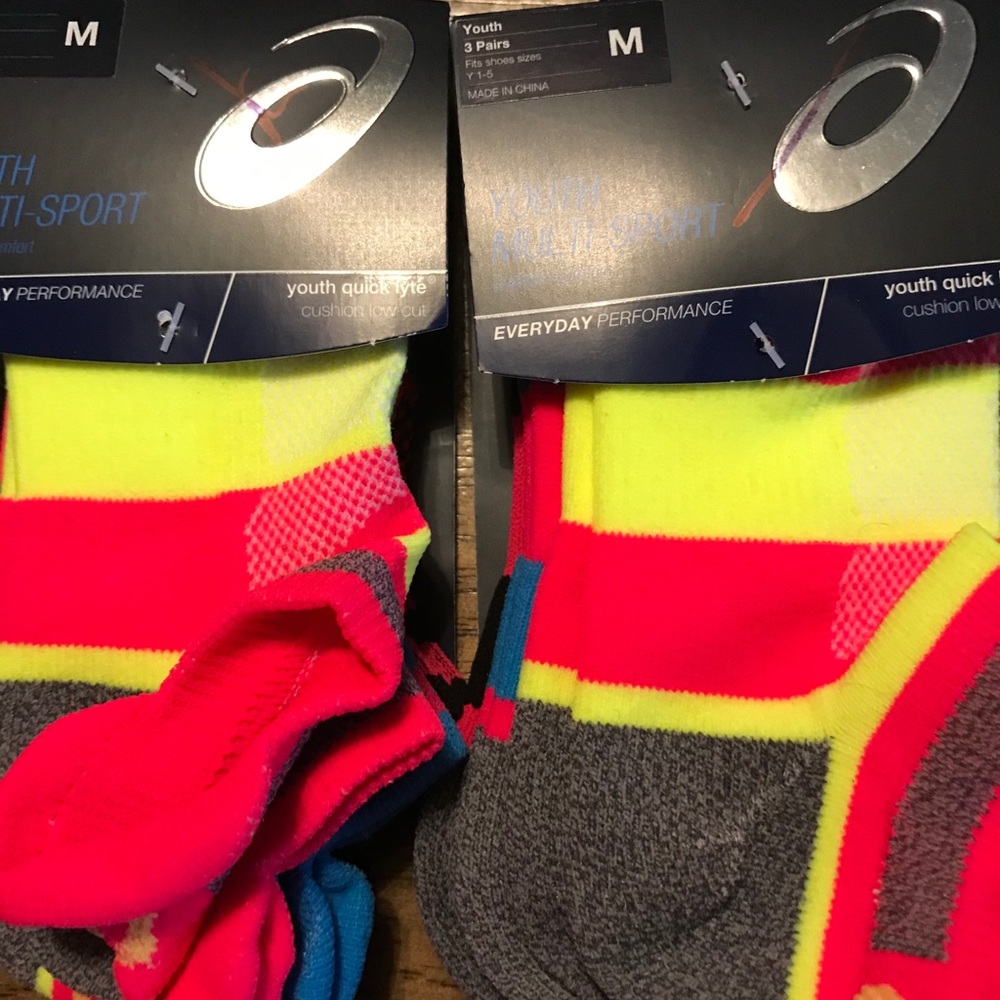 Asics Youth Multi Sport Socks M(1-5 shoe)